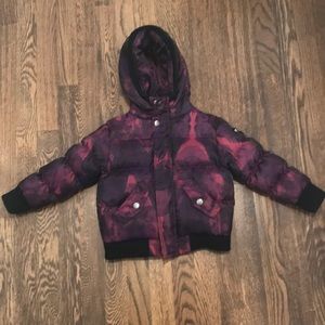 Appaman Girls Printed Down Filled Puffer Jacket 3T
